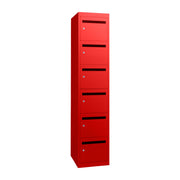 Mailing Locker (3 Door) 3 Door Signal Red