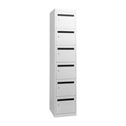 Ventilation Locker ( 6 Door) White Birch