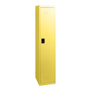 Personal Locker (380 wide, 1800 high, 450 deep) 380w x 1800h x 450d Lemon Yellow