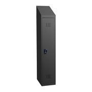 School Locker – Medium Height Black Ripple