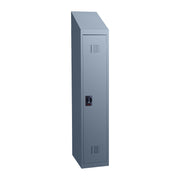 School Locker – Medium Height Graphite Ripple