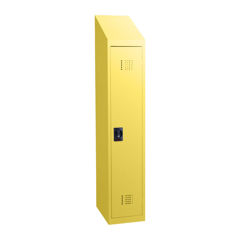 School Locker – Medium Height Lemon Yellow