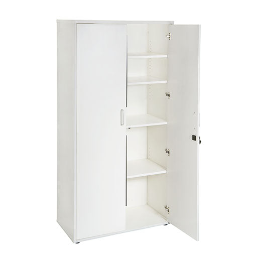 Rapidline Span Full Door Cupboard Natural White