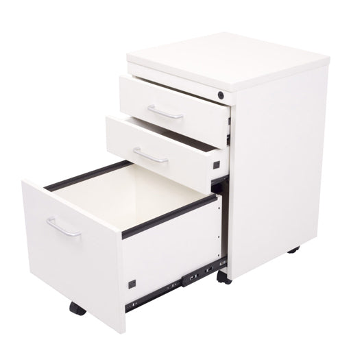 Rapidline Span Mobile Pedestal with 2 Personal and 1 File Drawer