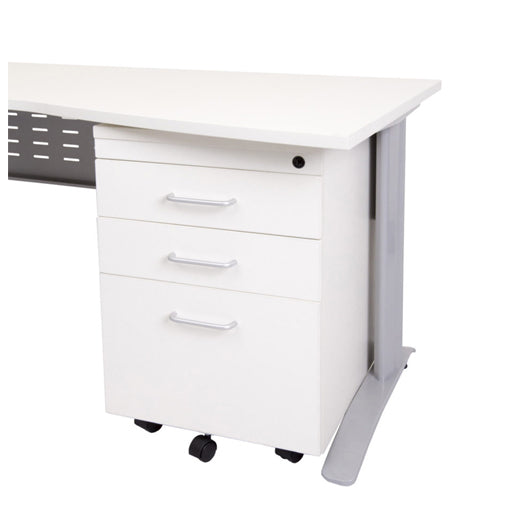 Rapidline Span Mobile Pedestal with 2 Personal and 1 File Drawer