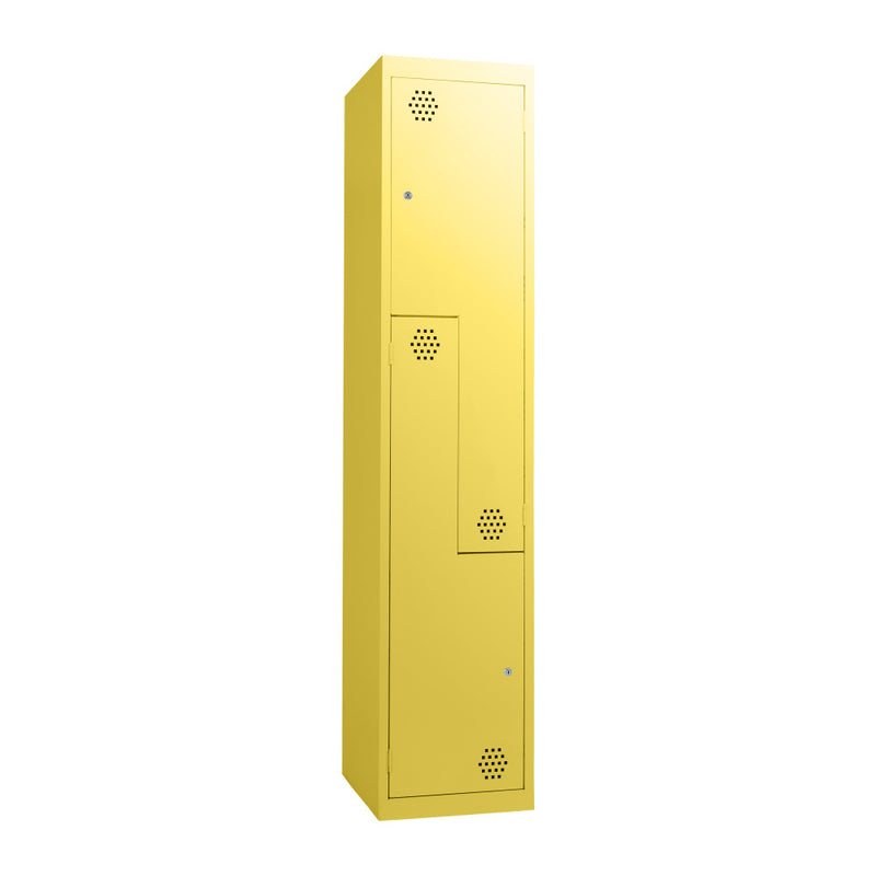 Step Lockers 300mm/380 Wide Lemon Yellow