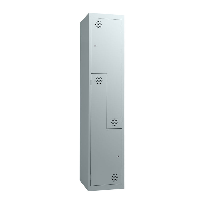 Step Lockers 300mm/380 Wide Light Grey