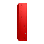 Step Lockers 300mm/380 Wide Signal Red