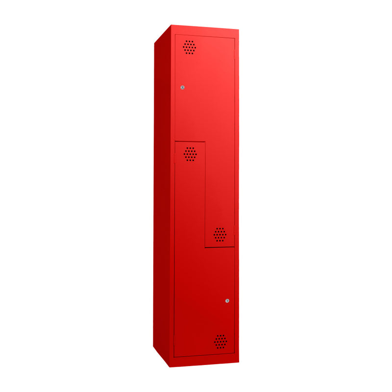 Step Lockers 300mm/380 Wide Signal Red
