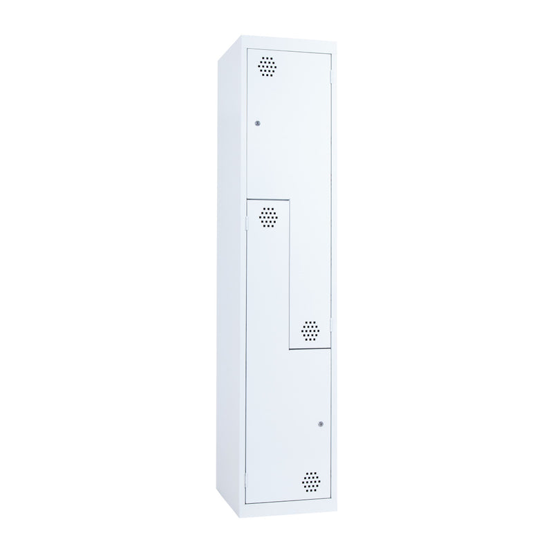Step Lockers 300mm/380 Wide White