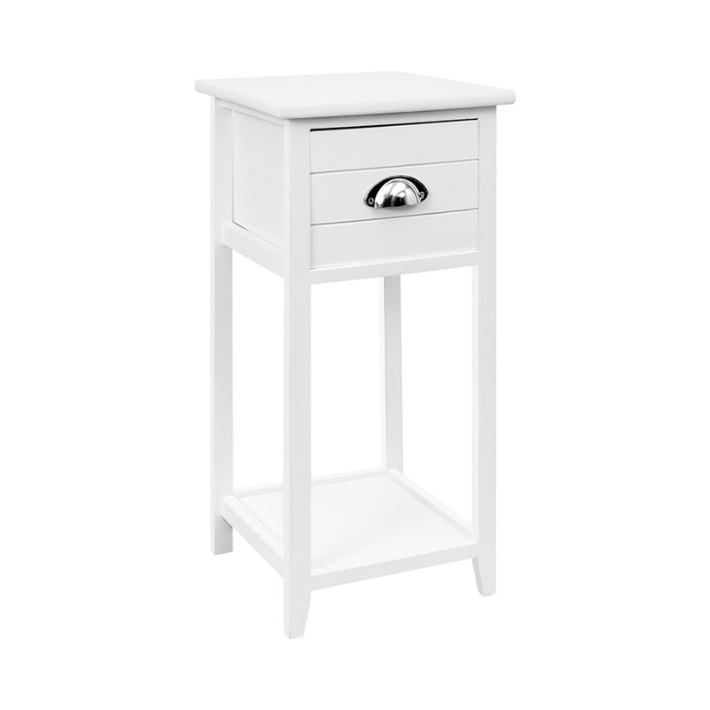 Artiss Bedside Table Nightstand Drawer Storage Cabinet Lamp Side Shelf Unit