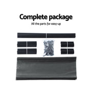 50 Pairs 10 Tier Shoe Rack Metal Shelf Holder Stackable Portable Black