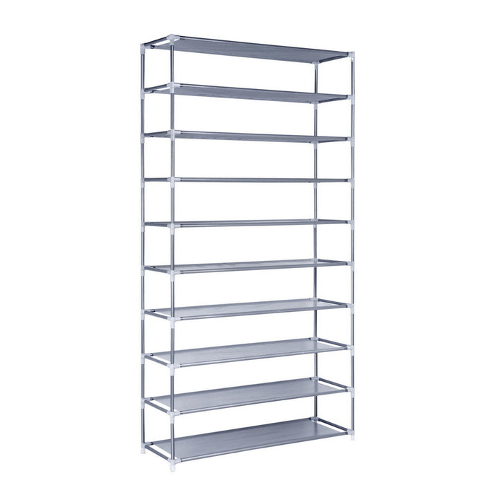 10 tier shoe rack