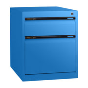 Statewide Low Height Filing Cabinet 1 File Drawer & 1 Personal Drawer - 560H x 467W x 610D Wedgewood