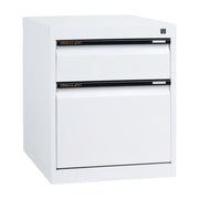 Statewide Low Height Filing Cabinet 1 File Drawer & 1 Personal Drawer - 560H x 467W x 610D White