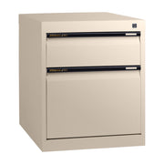 Statewide Low Height Filing Cabinet 1 File Drawer & 1 Personal Drawer - 560H x 467W x 610D Wild Oats