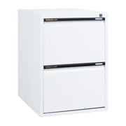 Statewide Low Height Filing Cabinet 2 File Drawer - 675H x 467W x 610D White