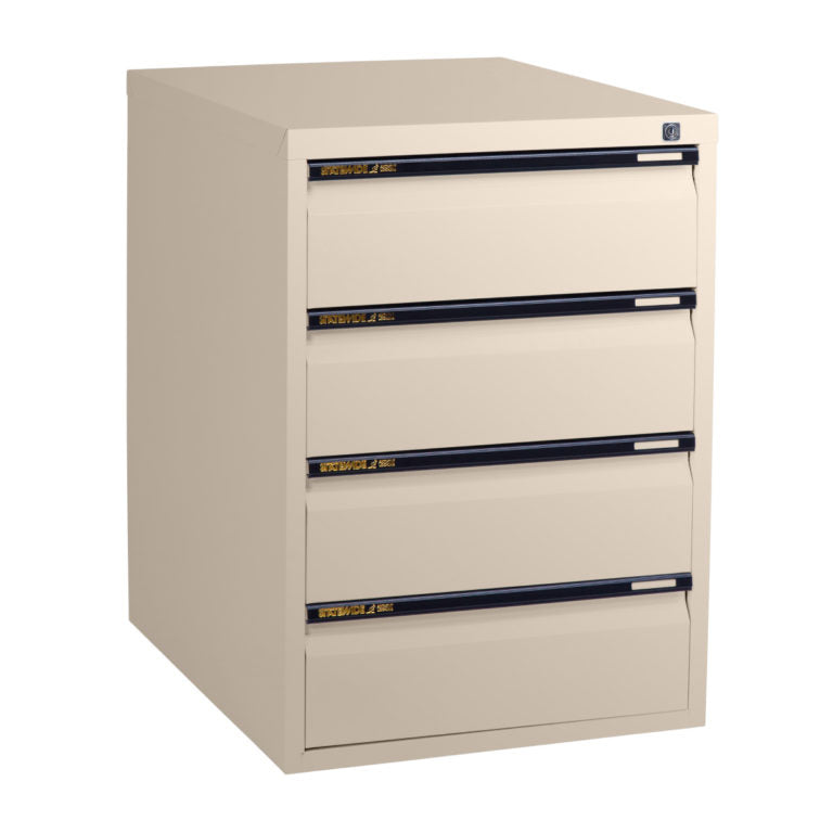 Statewide Low Height Filing Cabinet 4 Personal Drawer - 675H x 467W x 610D Wild Oats