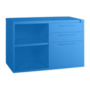 Statewide Mobile Caddy with Open Shelf Wedgewood