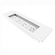 Rapidline Flip Boxes GPO 4 White