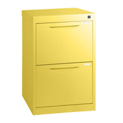 Statewide Homefile Vertical Filing Cabinet 2 Drawer Filing Cabinet - 715h x 467w x 455d Lemon Yellow