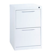 Statewide Homefile Vertical Filing Cabinet 2 Drawer Filing Cabinet - 715h x 467w x 455d White
