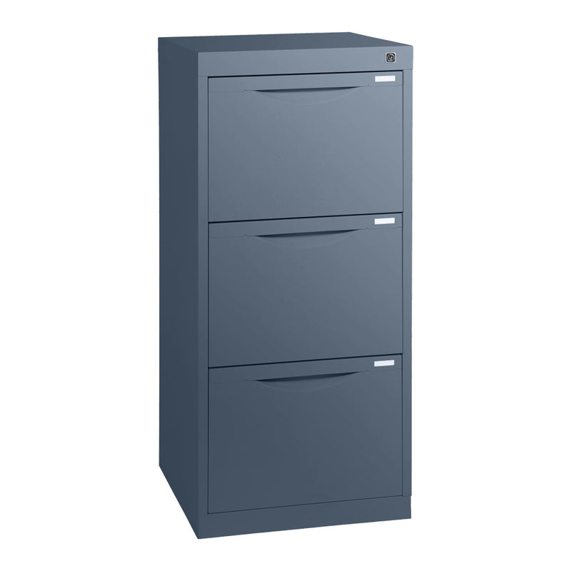 Statewide Homefile Vertical Filing Cabinet 3 Drawer Filing Cabinet - 1019h x 467w x 455d Charcoal