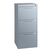 Statewide Homefile Vertical Filing Cabinet 3 Drawer Filing Cabinet - 1019h x 467w x 455d Precious Silver