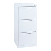 Statewide Homefile Vertical Filing Cabinet 3 Drawer Filing Cabinet - 1019h x 467w x 455d White