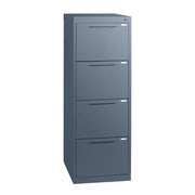 Statewide Homefile Vertical Filing Cabinet 4 Drawer Filing Cabinet - 1325h x 467w x 455d Graphite Ripple