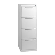 Statewide Homefile Vertical Filing Cabinet 4 Drawer Filing Cabinet - 1325h x 467w x 455d White Birch