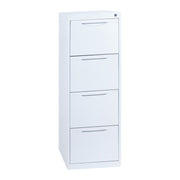Statewide Homefile Vertical Filing Cabinet 4 Drawer Filing Cabinet - 1325h x 467w x 455d White