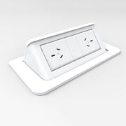 Rapidline Pop-Up Power Modules GPO 2 White