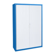 Statewide 1200 mm Wide Tambour Door Cupboards - No Shelves No Shelves - Body Only 2000 H x 1200 W x 455 D Wedgewood