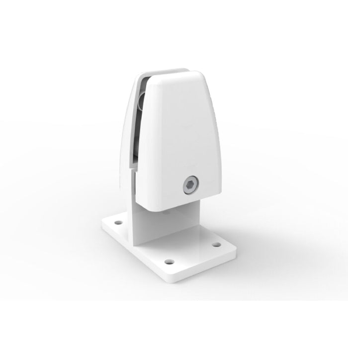 Rapidline ECO Screen Clamps Back to back mounted White powdercoat