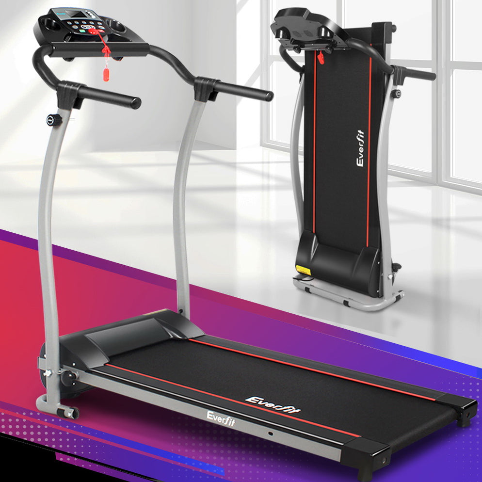 Stay fit & motivated with everfit home electric treadmill