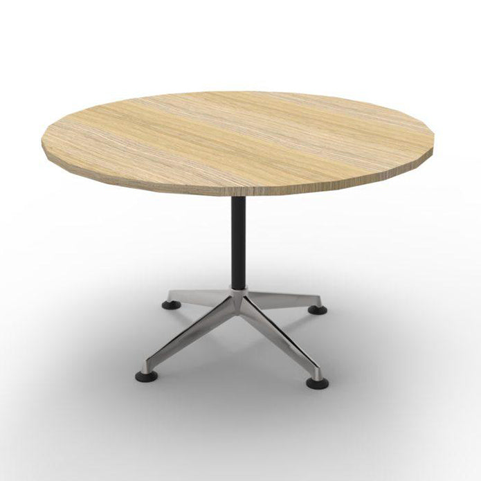 Rapidline Typhoon Round Table Natural Oak