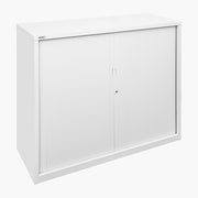 Rapidline GO Tambour Door 1200mm Wide Cupboard Without Shelves 1200mm White China