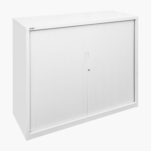 Rapidline GO Tambour Door 1200mm Wide Cupboard Without Shelves 1200mm White China