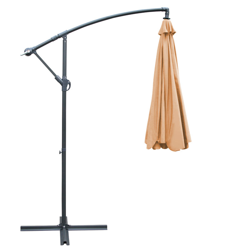 Instahut 3M Cantilevered Outdoor Umbrella