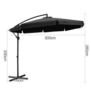 Instahut 3M Outdoor Umbrella