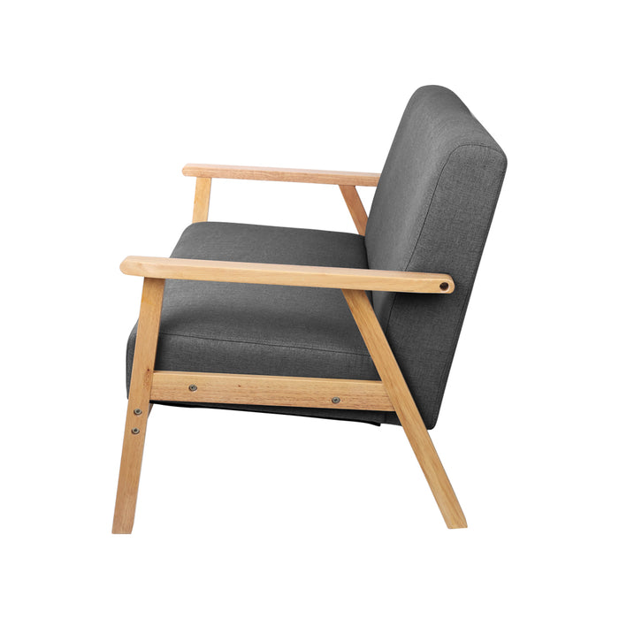 Artiss 2 Seater Fabric Sofa Chair