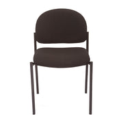 Rapidline Traditional Stacking Black Visitor Chair