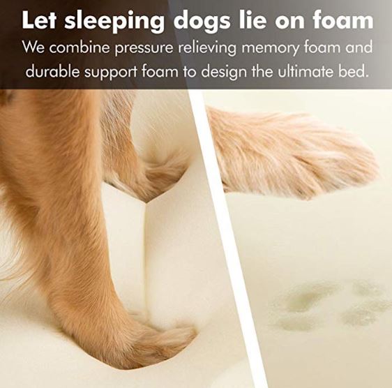 Orthopaedic Memory Foam Dog Pet Bed