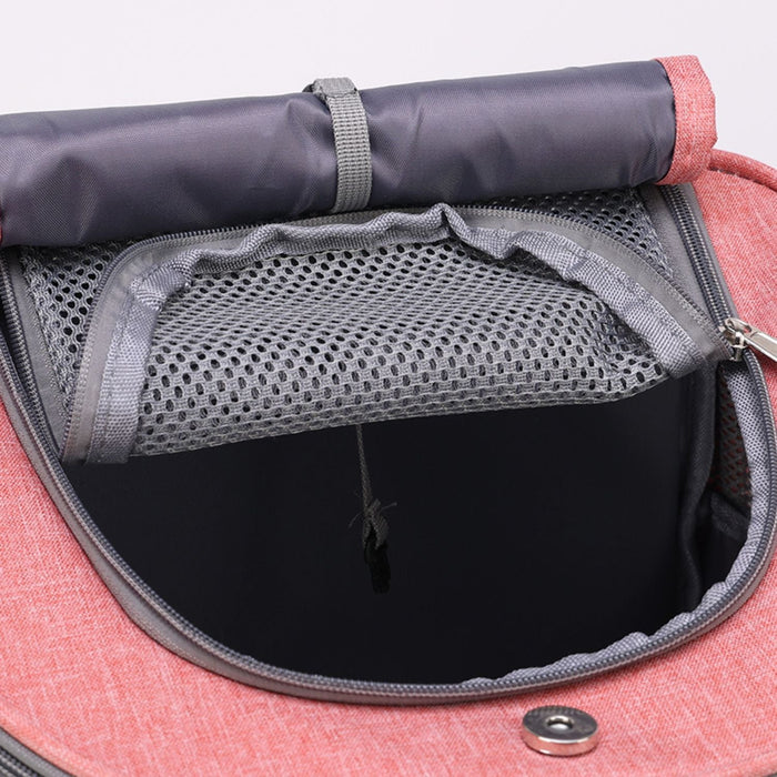Floofi Pet Backpack -Model 2(Pink)