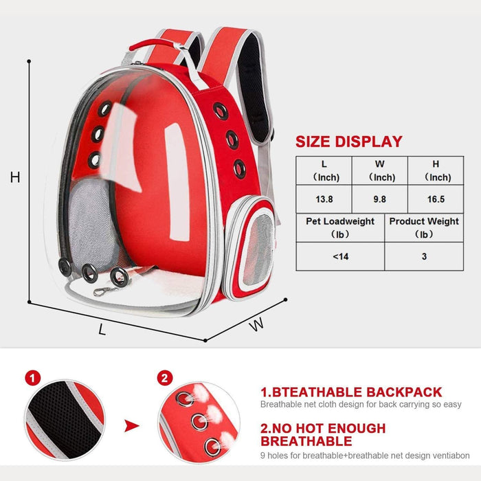 Floofi Space Capsule Backpack