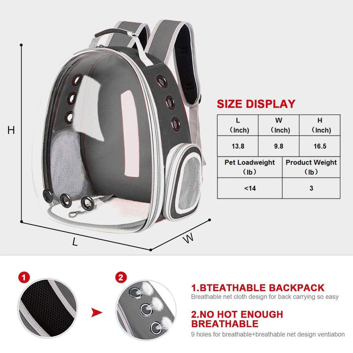 Floofi Space Capsule Backpack