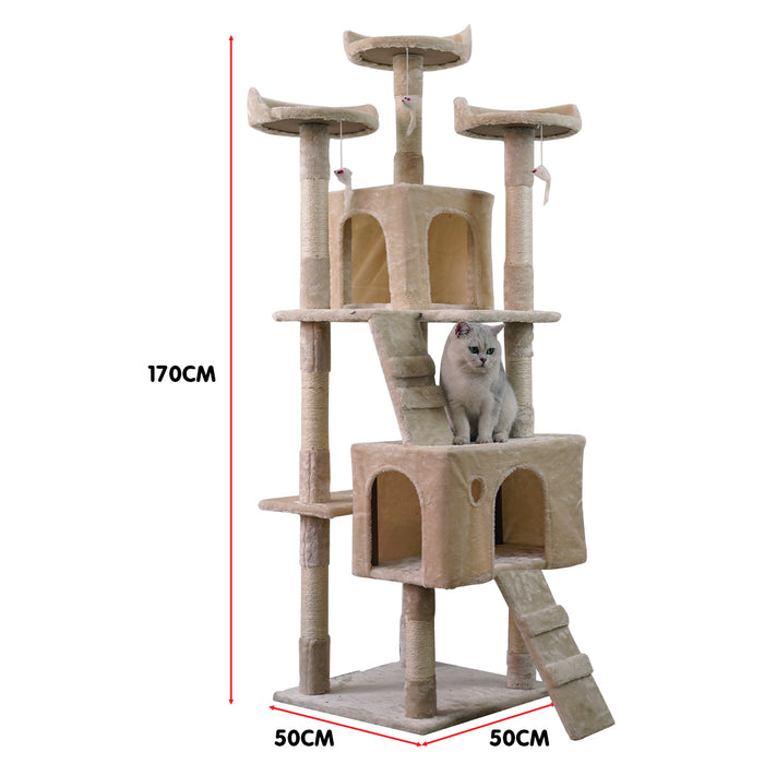Furtastic 170cm Cat Tree Scratching Post