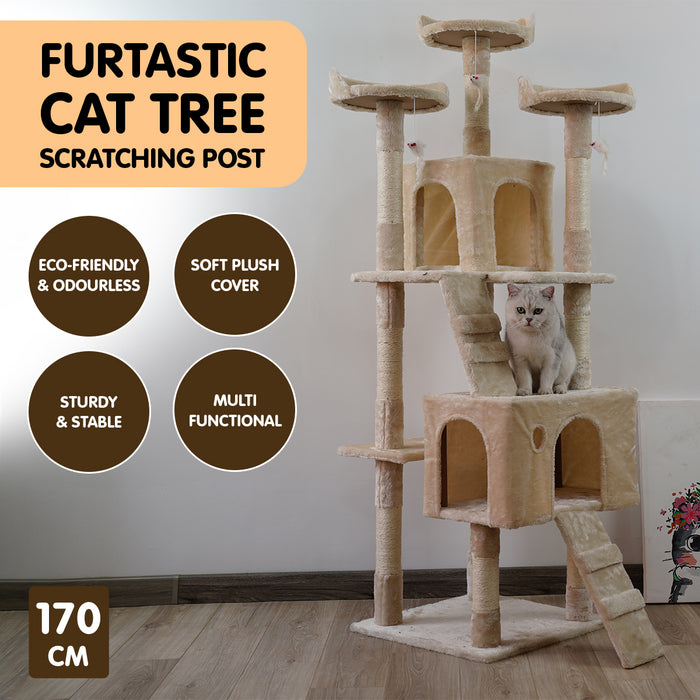 Furtastic 170cm Cat Tree Scratching Post