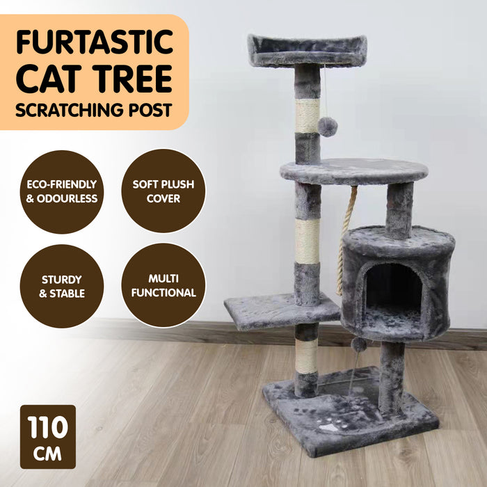 Furtastic 110cm Cat Tree Scratching Post